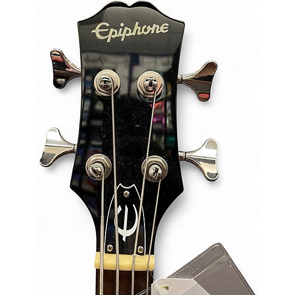 Used Epiphone EMBASSY Smoked Almond Metallic Electric Bass Guitar