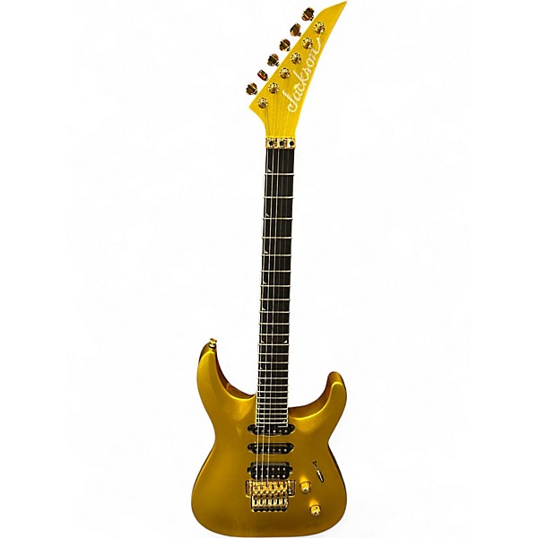 Used Jackson Pro Plus Series Soloist SLA3 Gold Bullion Solid Body Electric Guitar