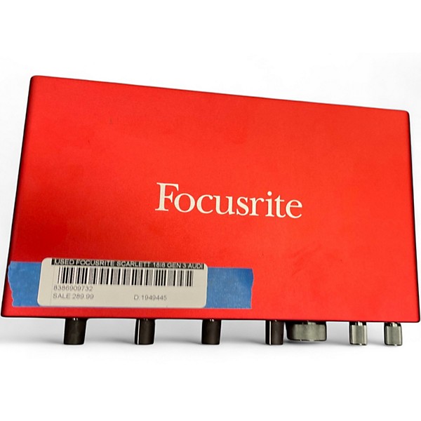 Used Focusrite Scarlett 18i8 Gen 3 Audio Interface