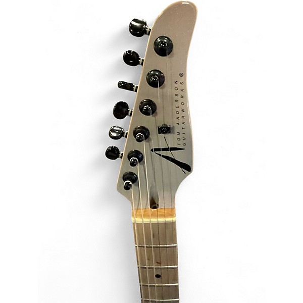 Used 2025 Tom Anderson LIL ANGEL PLAYER CUSTOM GRAY GRAIN SPARKLE PINK Solid Body Electric Guitar