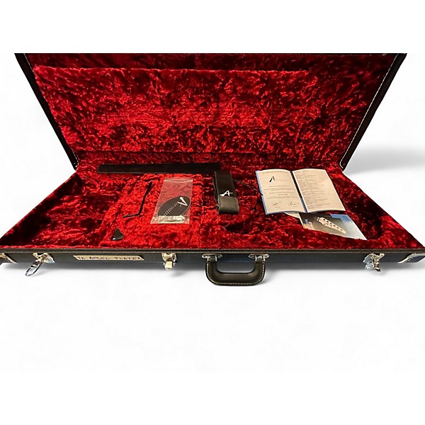 Used 2025 Tom Anderson LIL ANGEL PLAYER CUSTOM GRAY GRAIN SPARKLE PINK Solid Body Electric Guitar