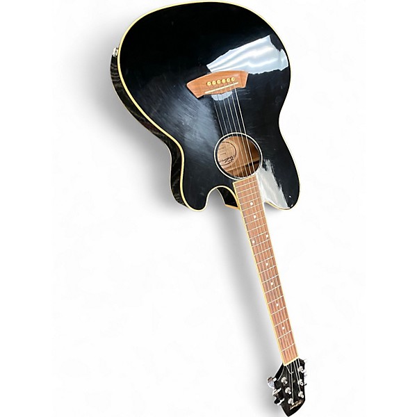 Used Ibanez TCM50 Talman Black Acoustic Electric Guitar