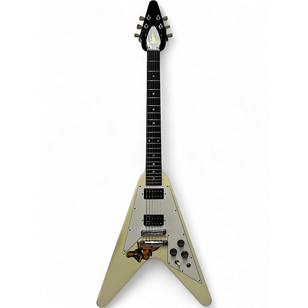 Used Gibson Flying V Standard Alpine White Solid Body Electric Guitar