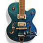 Used Gretsch Guitars G5410T Limited Edition Electromatic Ocean Turquoise/Vintage White Hollow Body Electric Guitar