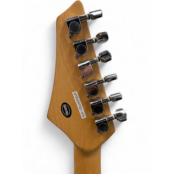 Used Kona Strat Black Solid Body Electric Guitar