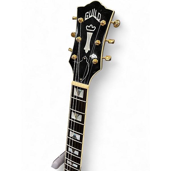 Used Guild Starfire VI Metallic Silver Hollow Body Electric Guitar