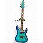 Used Schecter Guitar Research Omen Extreme 6 Blue Solid Body Electric Guitar thumbnail