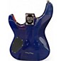 Used Schecter Guitar Research Omen Extreme 6 Blue Solid Body Electric Guitar
