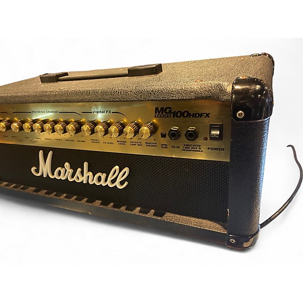 Used Marshall MG100HDFX 100W Solid State Guitar Amp Head