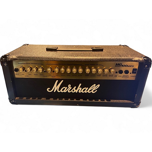 Used Marshall MG100HDFX 100W Solid State Guitar Amp Head