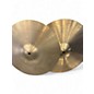 Used Zildjian 14in New Beat Hi Hat Pair Cymbal thumbnail