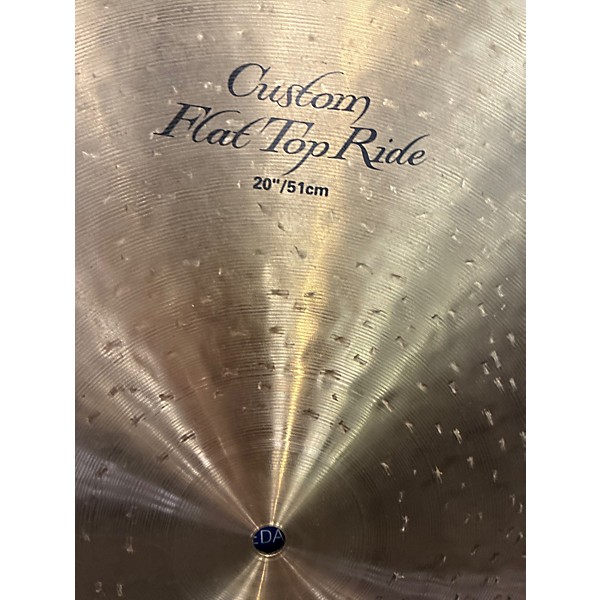 Used Zildjian 20in K Custom Flat Top Ride Cymbal