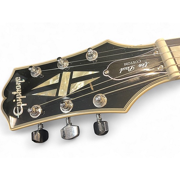 Used Epiphone Epiphone Jones Les Paul Custom Art Collection  "SENSATION" Silverburst Solid Body Electric Guitar