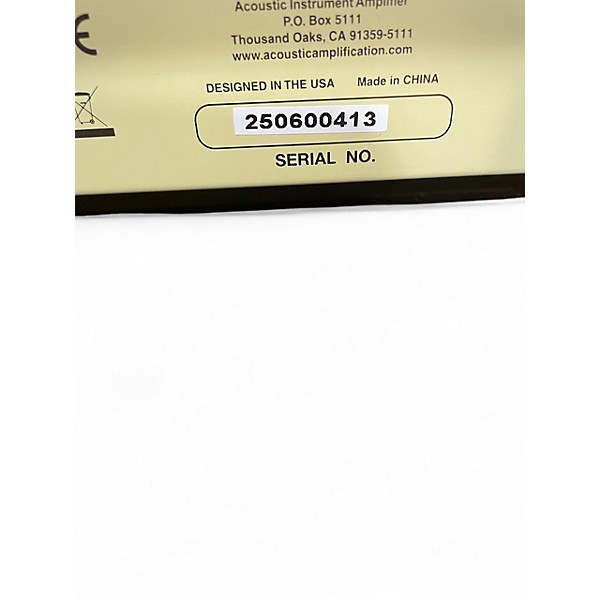 Used Acoustic A15 15W 1x6.5 Acoustic Guitar Combo Amp