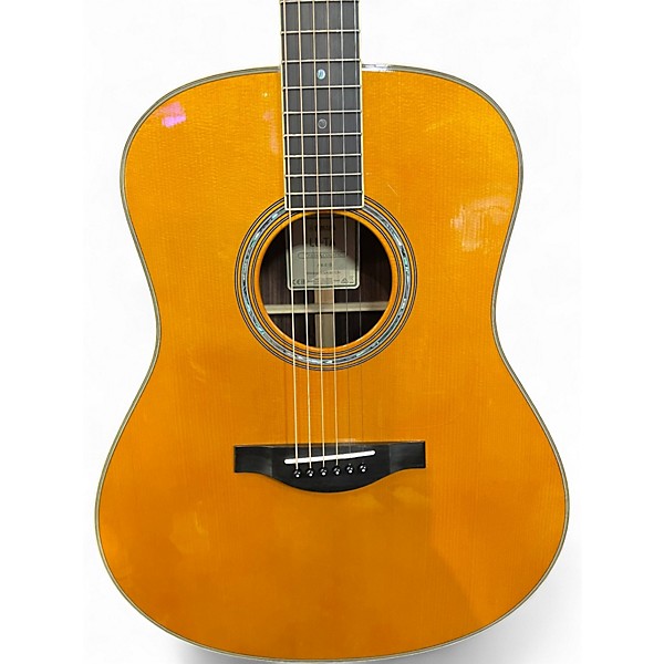 Used Yamaha LLTA Natural Acoustic Electric Guitar