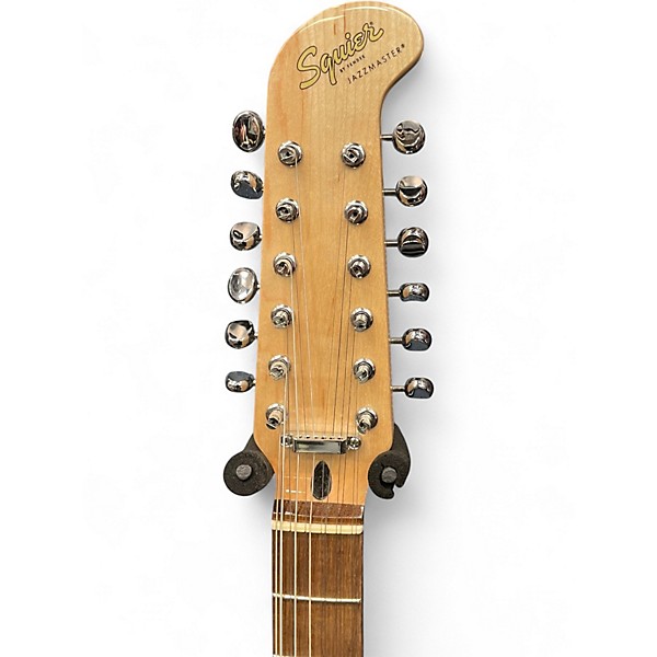 Used Squier PARANORMAL JAZZMASTER 12 Lake Placid Blue Solid Body Electric Guitar