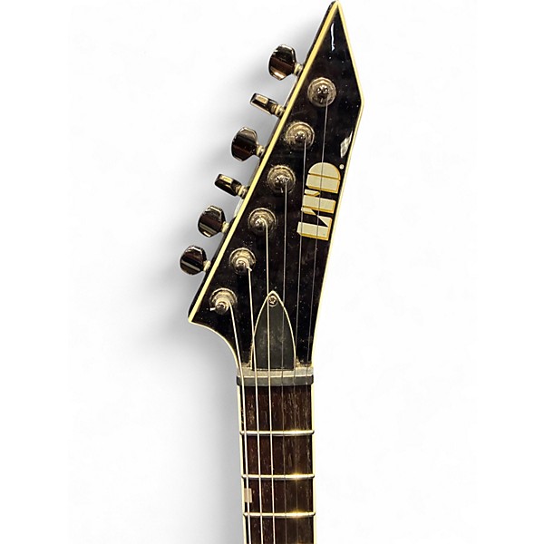 Used ESP MH350NT Trans Black Solid Body Electric Guitar