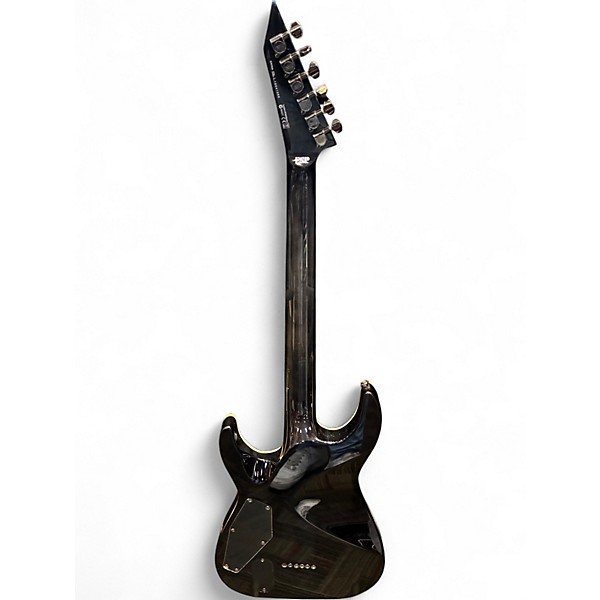 Used ESP MH350NT Trans Black Solid Body Electric Guitar