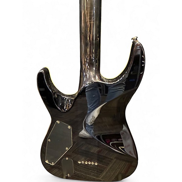 Used ESP MH350NT Trans Black Solid Body Electric Guitar