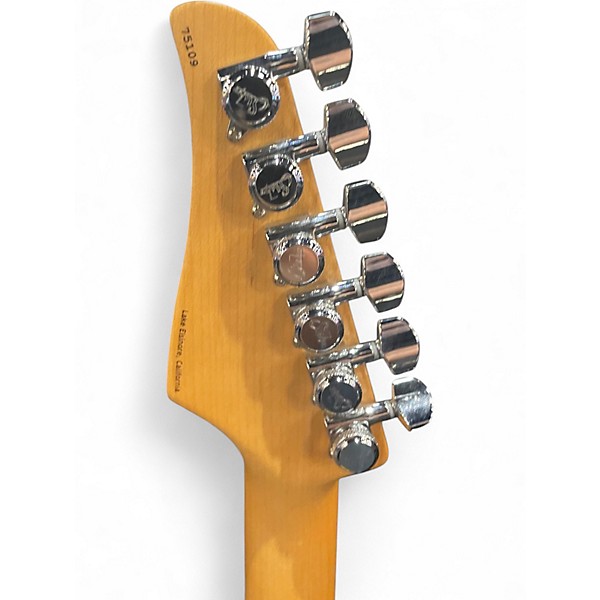 Used Suhr Classic S HSS Vintage Yellow Solid Body Electric Guitar