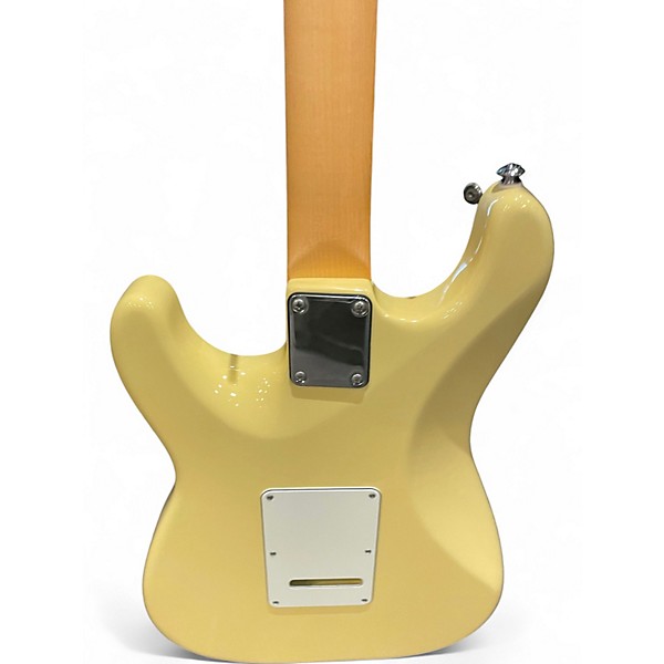 Used Suhr Classic S HSS Vintage Yellow Solid Body Electric Guitar