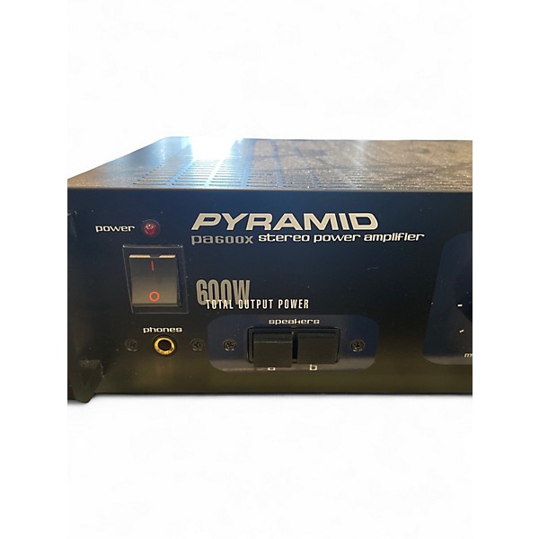 Used Pyramid PA600X Power Amp