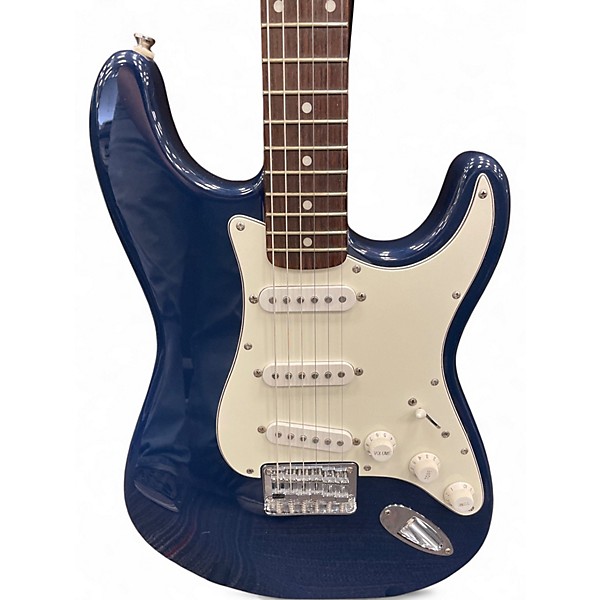 Used Squier Bullet Stratocaster Blue Solid Body Electric Guitar