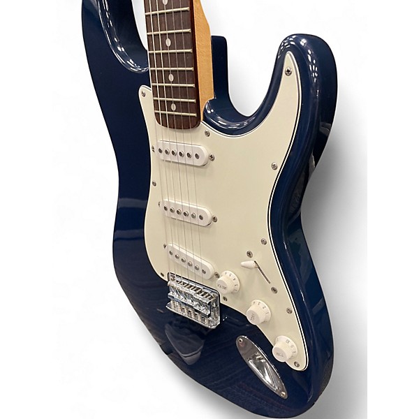 Used Squier Bullet Stratocaster Blue Solid Body Electric Guitar