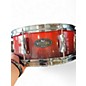 Used Pearl 5 Piece Vision Red Drum Kit
