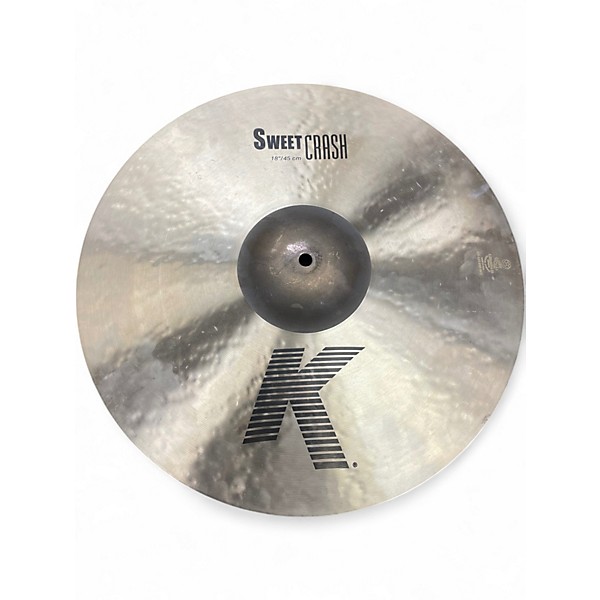 Used Zildjian 18in K Sweet Crash Cymbal