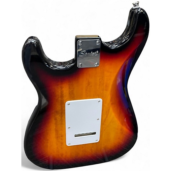 Used Squier Affinity Stratocaster 2 Tone Sunburst Solid Body Electric Guitar