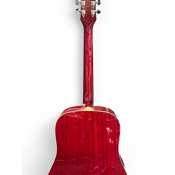 Used Epiphone Hummingbird BURST Acoustic Guitar