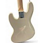 Used Squier Affinity Jazz Bass White Electric Bass Guitar