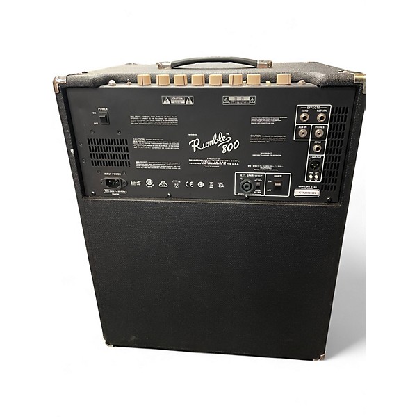 Used Fender Rumble 800 Bass Combo Amp
