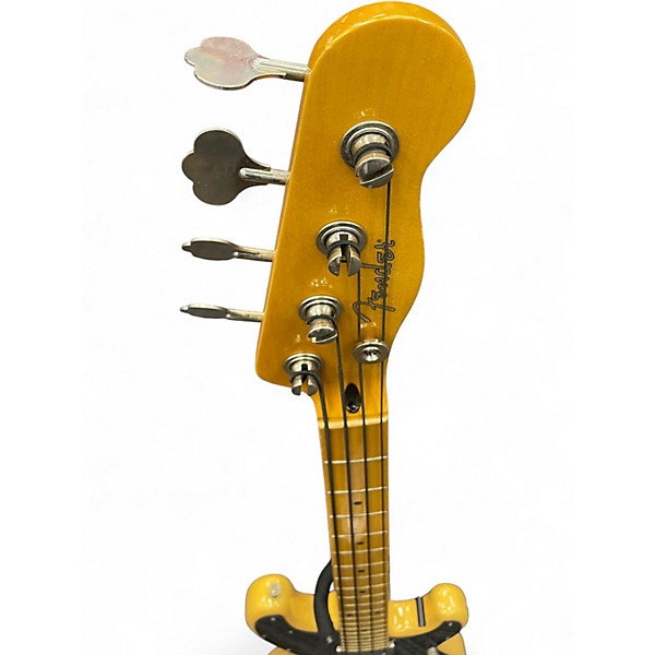 Used 2011 Fender Modern Player Telecaster Bass Butterscotch Electric Bass Guitar