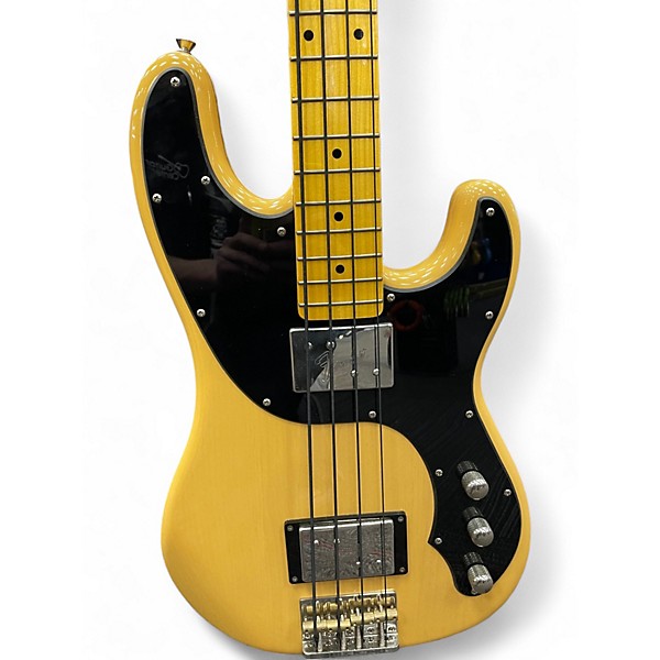 Used 2011 Fender Modern Player Telecaster Bass Butterscotch Electric Bass Guitar