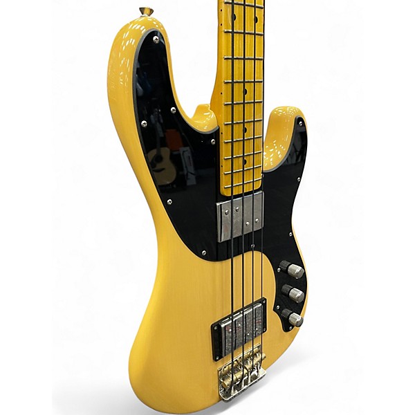 Used 2011 Fender Modern Player Telecaster Bass Butterscotch Electric Bass Guitar