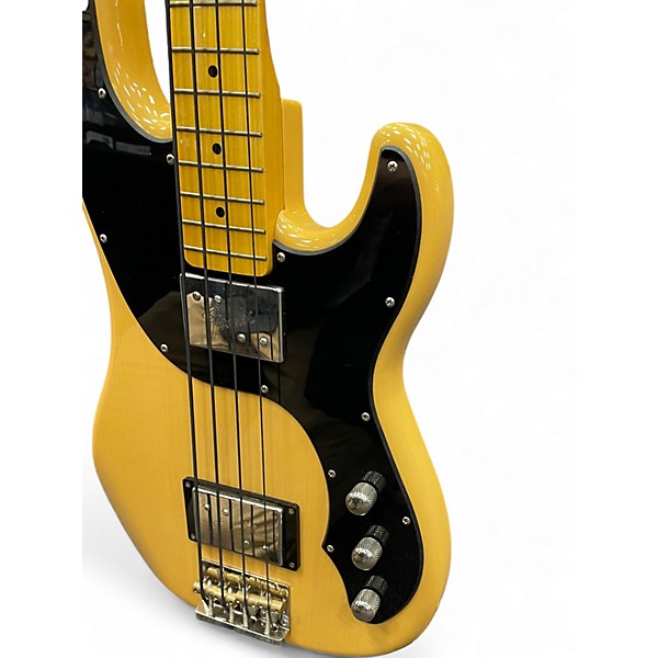 Used 2011 Fender Modern Player Telecaster Bass Butterscotch Electric Bass Guitar