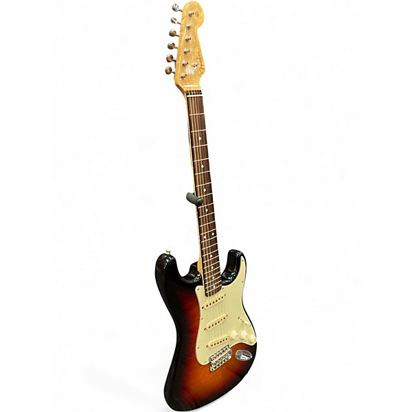 Used Fender Custom Shop ‘60 FMT Stratocaster 2 Color Sunburst Solid Body Electric Guitar