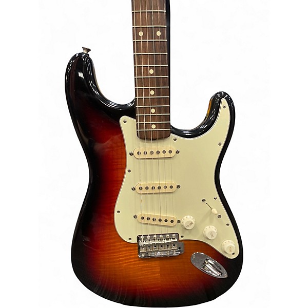 Used Fender Custom Shop ‘60 FMT Stratocaster 2 Color Sunburst Solid Body Electric Guitar