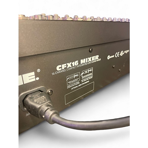 Used Mackie CFX16 Unpowered Mixer