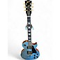 Used 2025 Gibson Les Paul Studio Figured Ocean Blue Solid Body Electric Guitar thumbnail