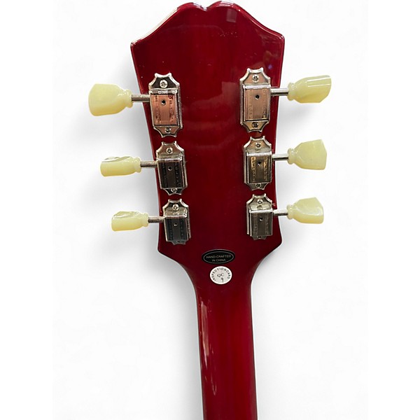 Used Epiphone ES335IG Crimson Red Trans Hollow Body Electric Guitar
