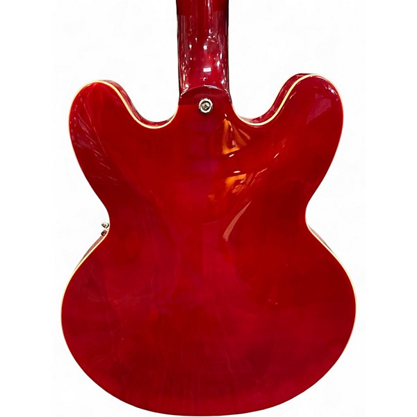 Used Epiphone ES335IG Crimson Red Trans Hollow Body Electric Guitar