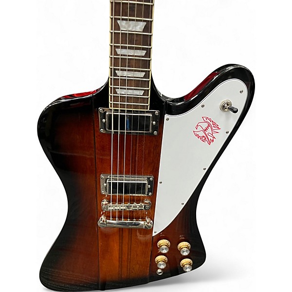 Used Epiphone Firebird Studio Vintage Sunburst Solid Body Electric Guitar