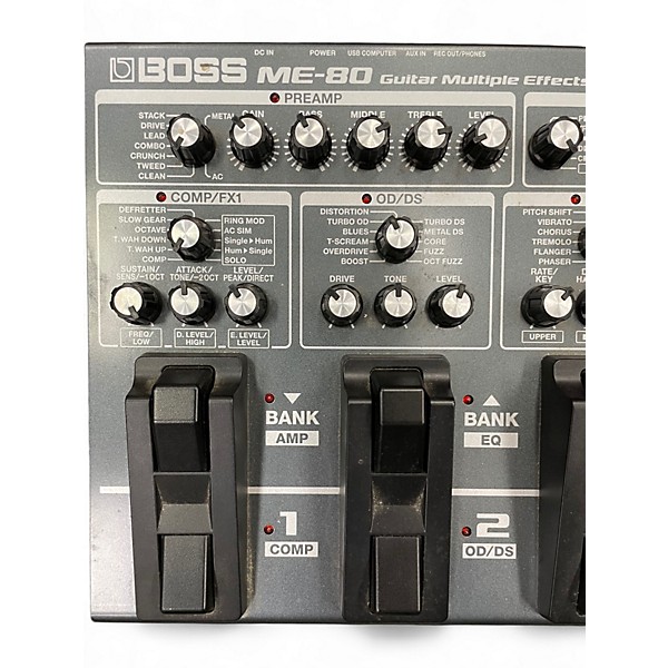 Used BOSS ME80 Guitar Multi Effect Processor
