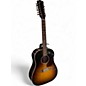 Used 2023 Gibson J45 Standard 12 String Vintage Sunburst 12 String Acoustic Electric Guitar