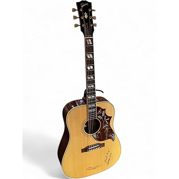 Used 2022 Gibson Hummingbird Original Antique Natural Acoustic Electric Guitar