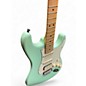 Used 2021 Fender American Performer Stratocaster HSS Satin Surf Green Solid Body Electric Guitar