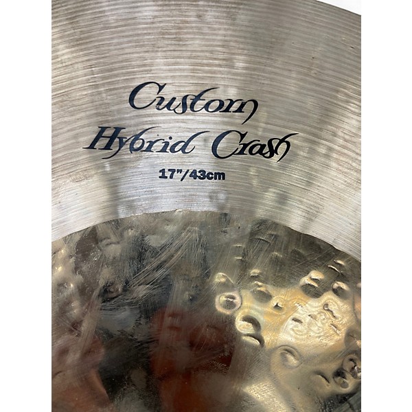 Used Zildjian 17in K Custom Hybrid Crash Cymbal